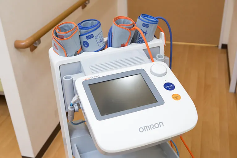 動脈硬化の検査装置ABI/PWV